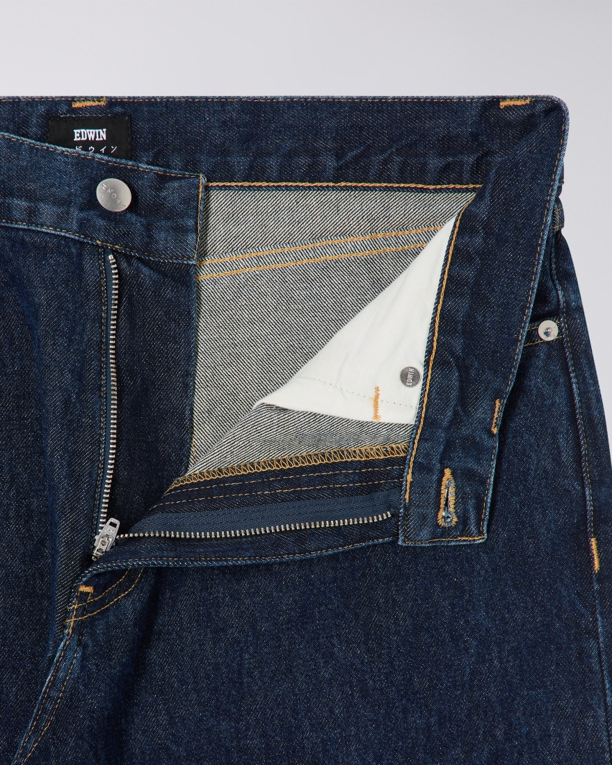 EDWIN Edwin Music Channel Chest T-Shirt LS Maritime Blue