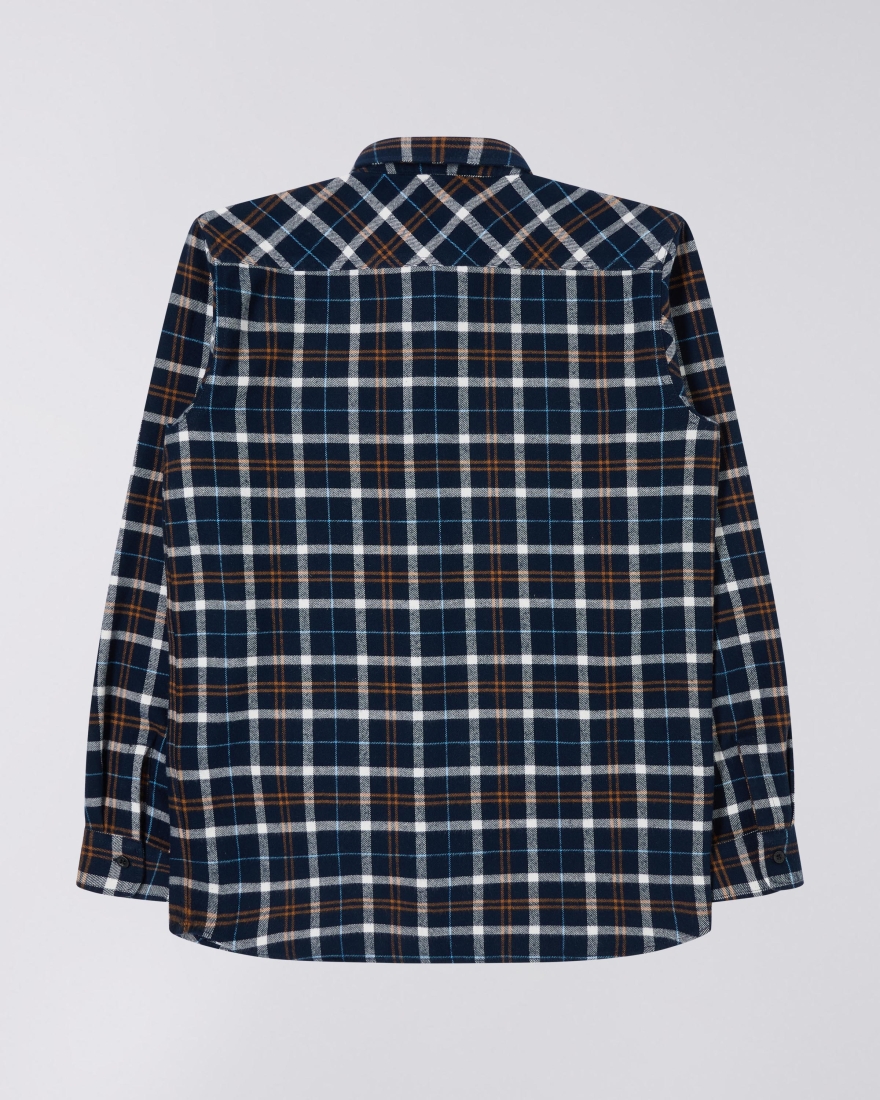 EDWIN Labour Shirt LS Navy / Blue
