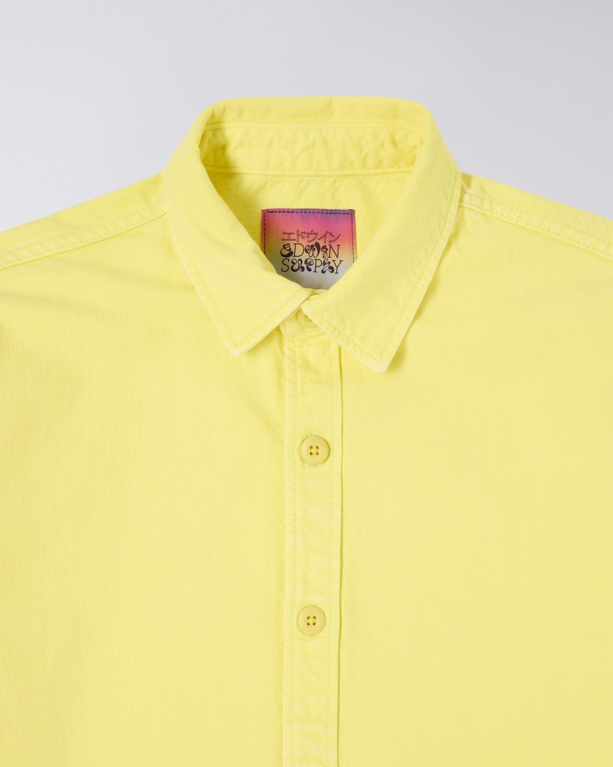 EDWIN Sebastian Shirt LS Blazing Yellow