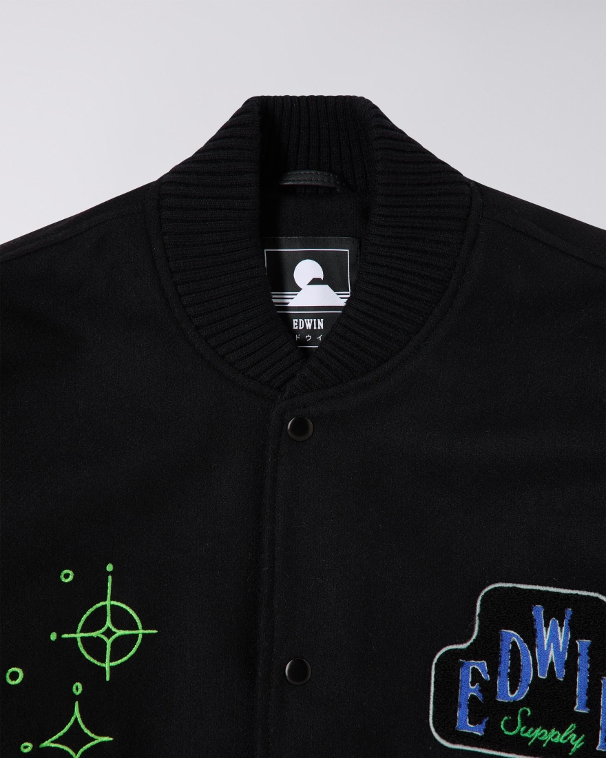 EDWIN Angels Jacket Black