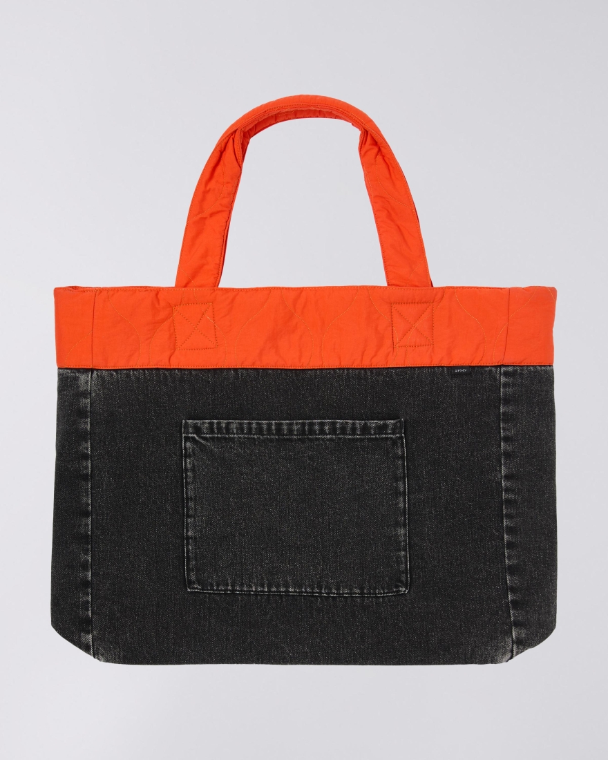 EDWIN Reversible Tote Bag Black