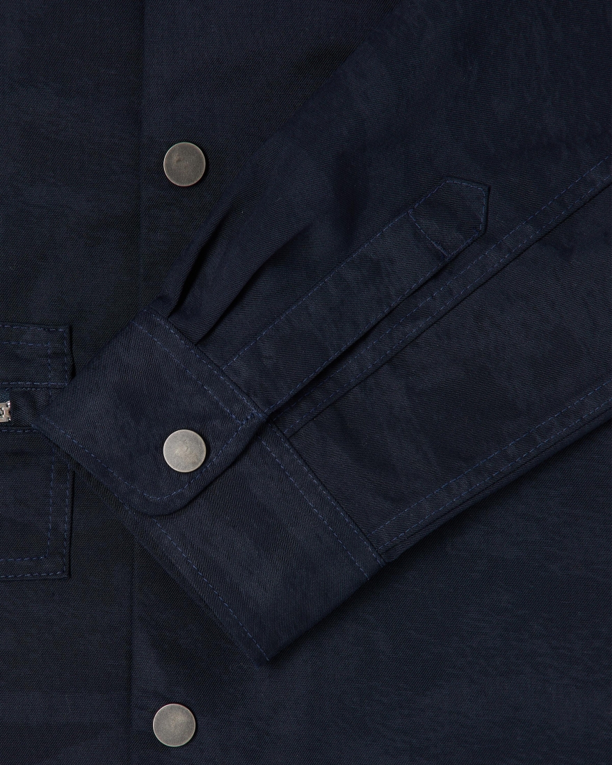 EDWIN Jonathan Castro Overshirt Blue