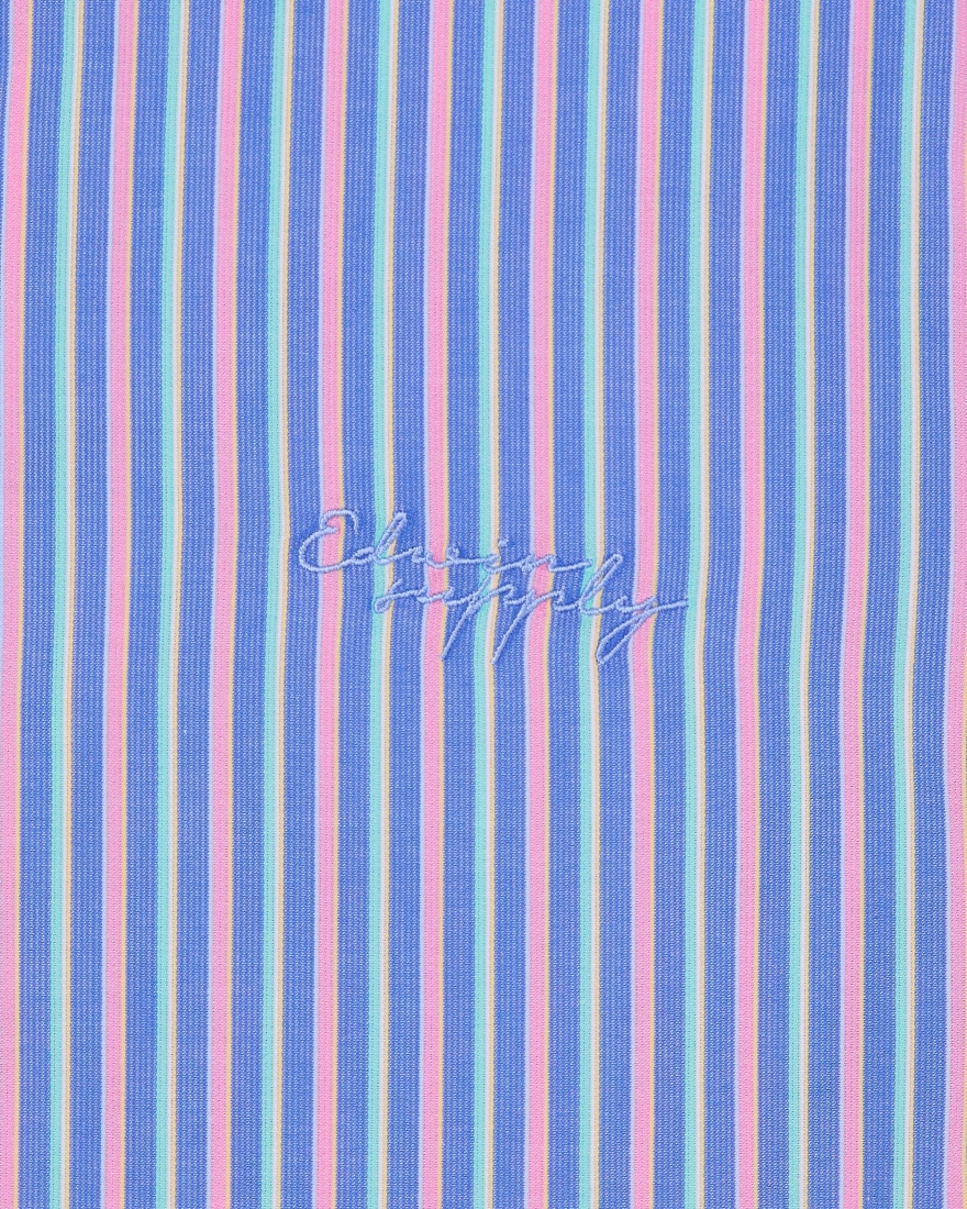 EDWIN Toledo Shirt SS Navy / Pink