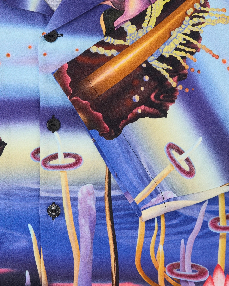 EDWIN Temple Of Flora Shirt SS Multicolor