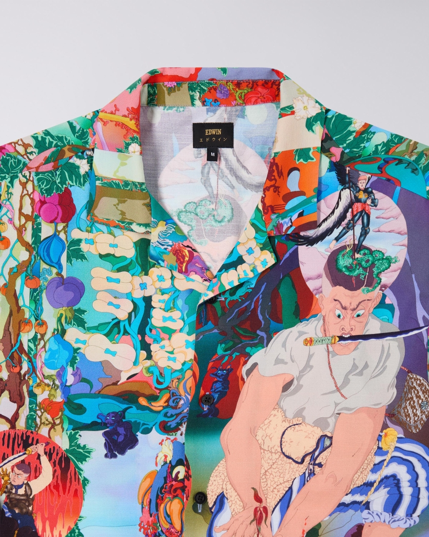 EDWIN Hedi & Thami Shirt SS Multicolor