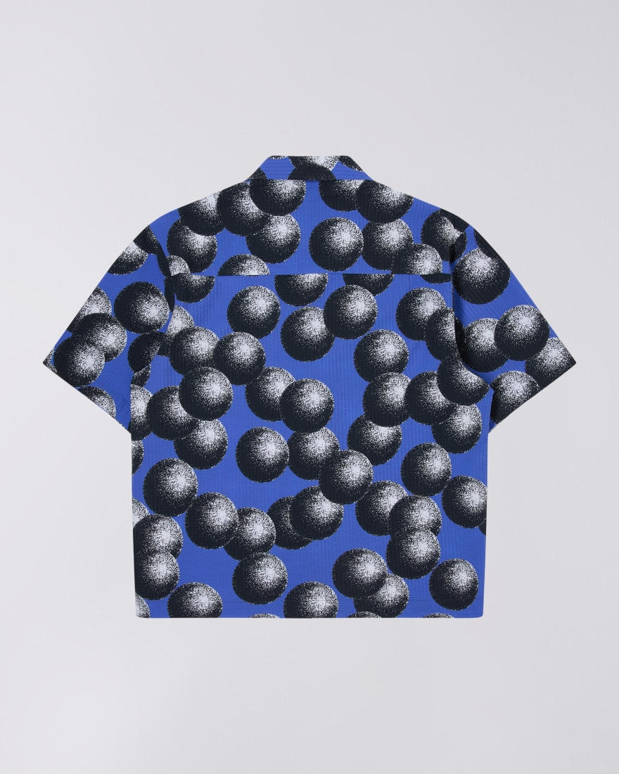 EDWIN Dots Shirt SS Blue