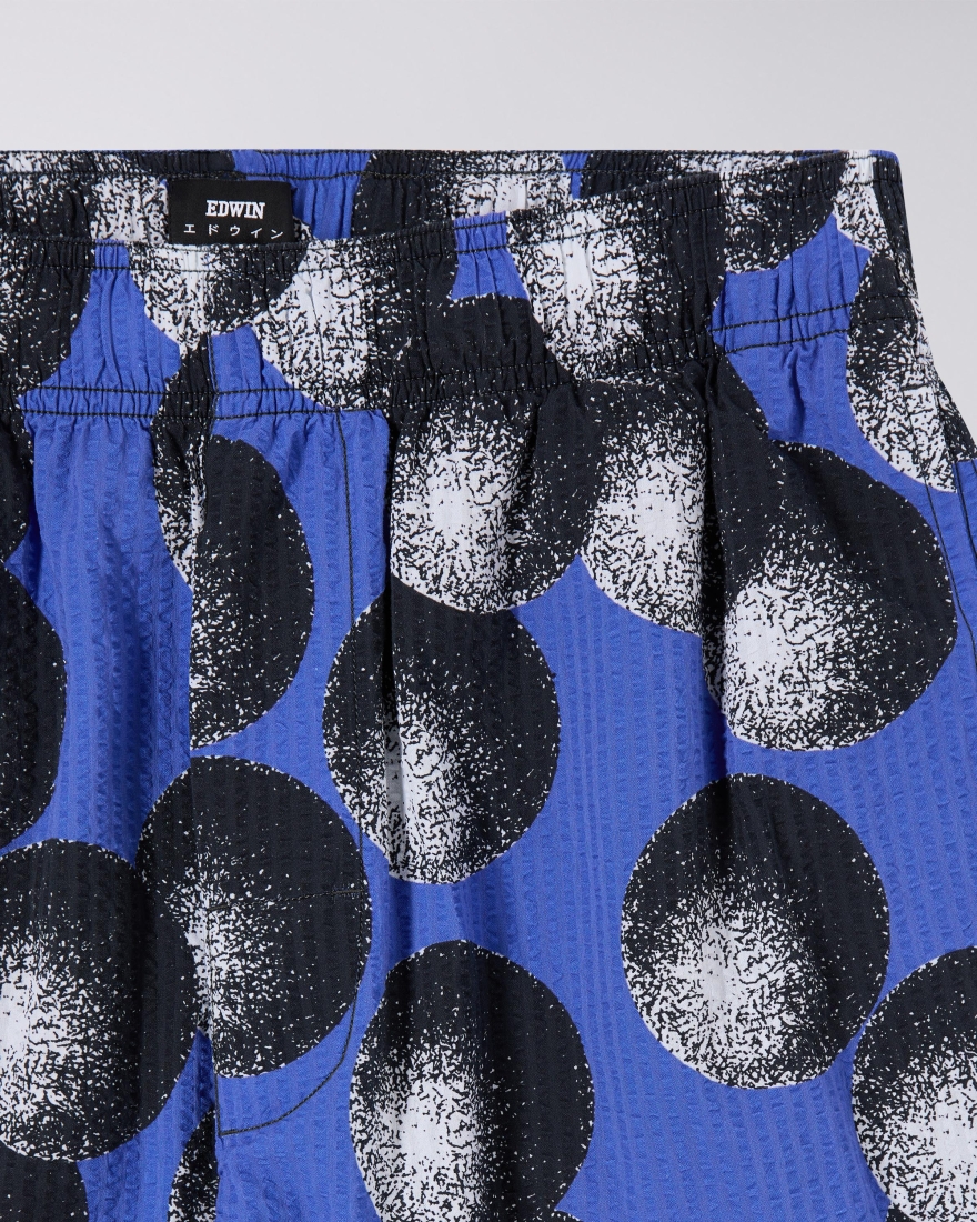 EDWIN Dots Short Blue