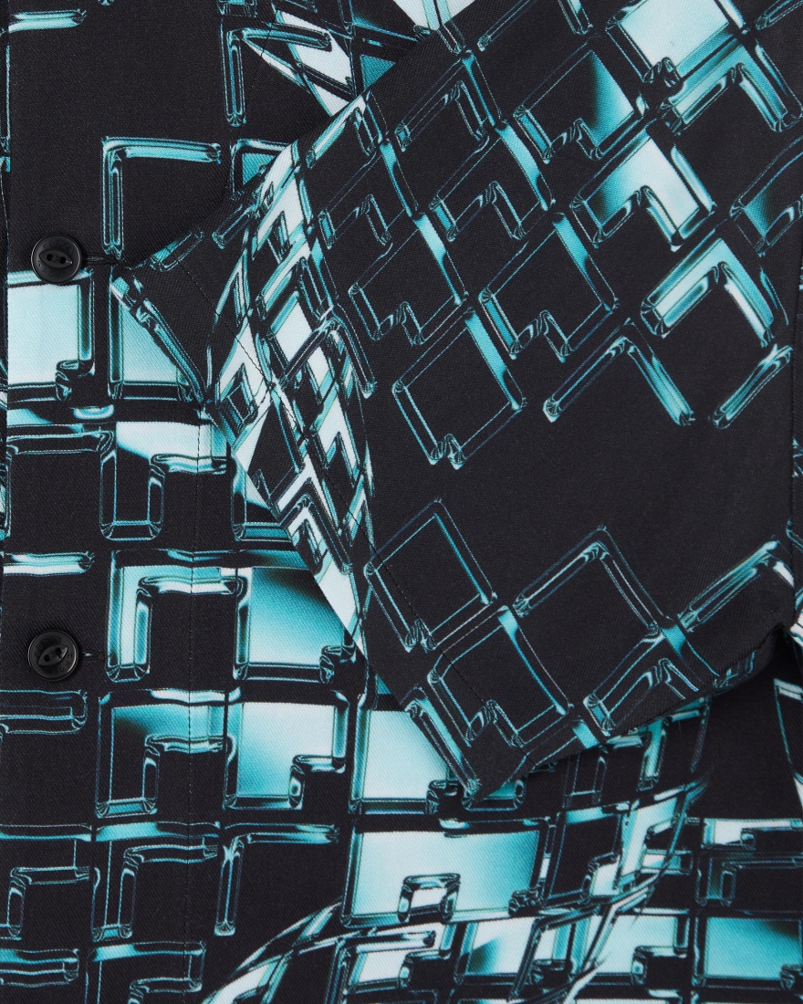 EDWIN World Of Tomorrow Shirt SS Blue