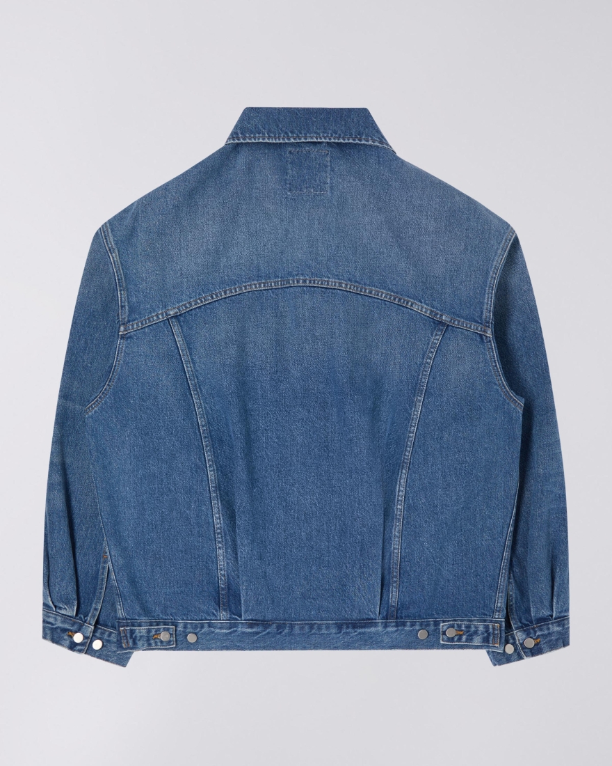 EDWIN EU-Trucker Jacket Blue