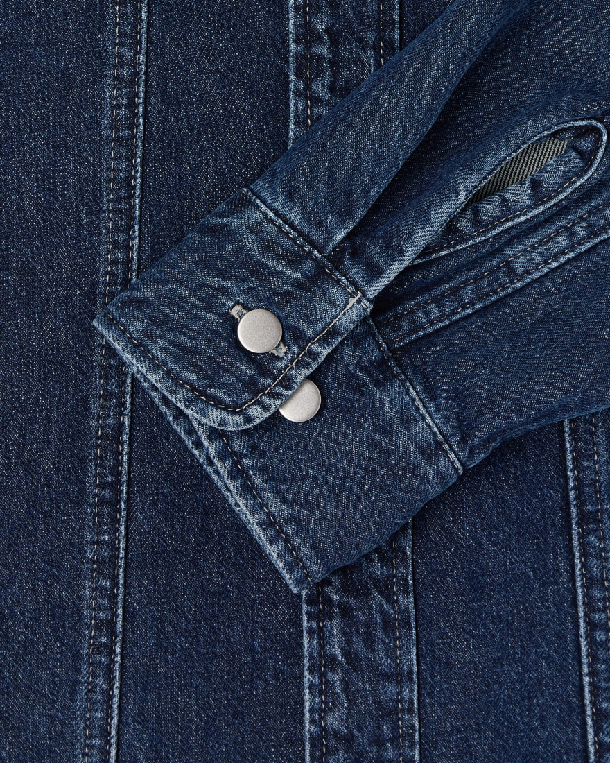 EDWIN Trucker Overshirt Blue