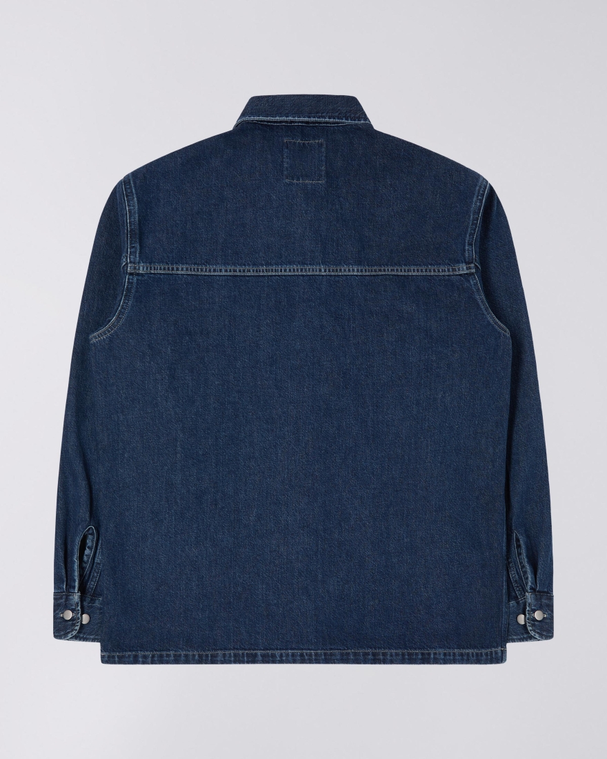 EDWIN Trucker Overshirt Blue