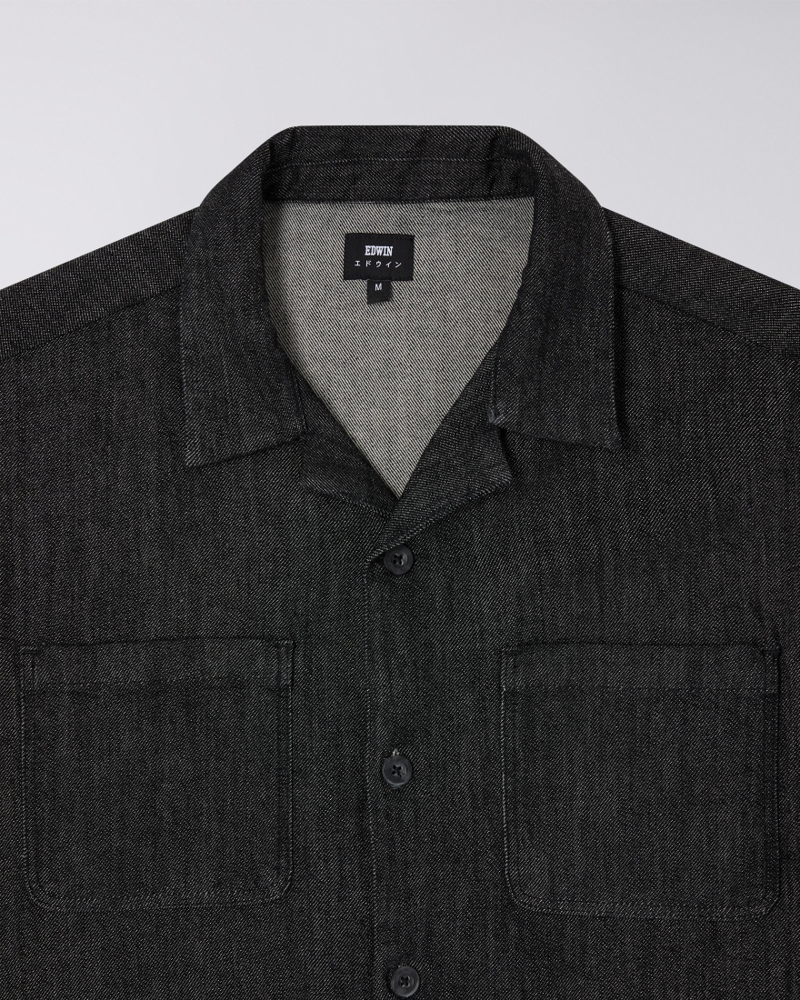 EDWIN Arnaz Shirt SS Black