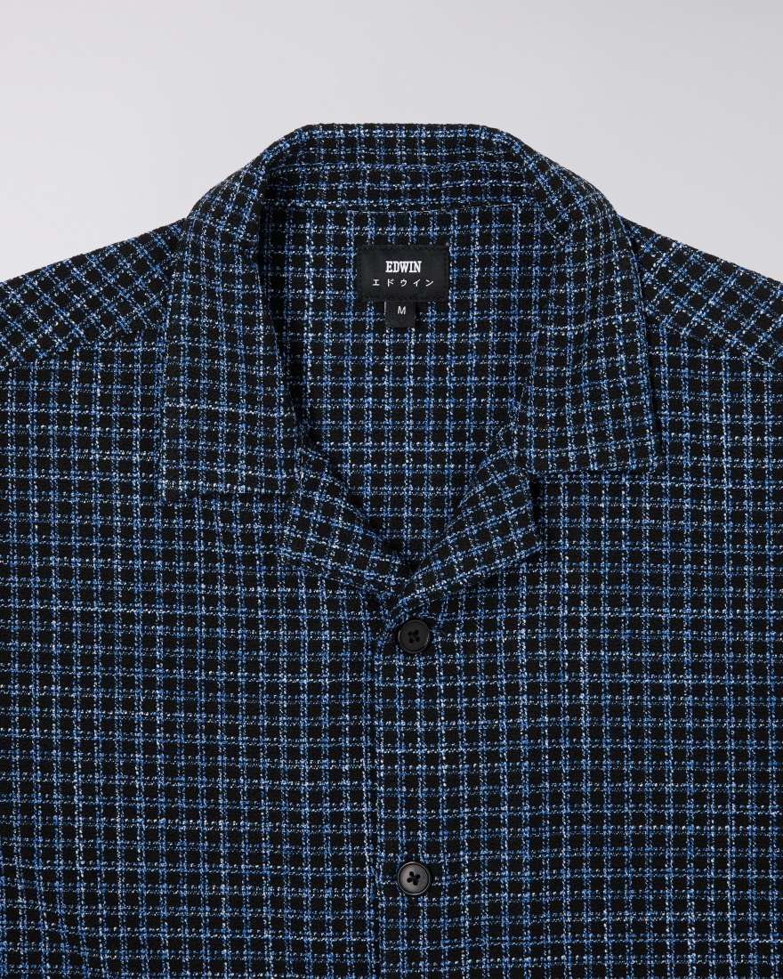EDWIN Saga Shirt SS Blue / Black