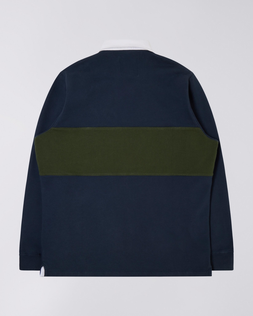 EDWIN EDWIN x SHS Rugby Polo Navy Blazer