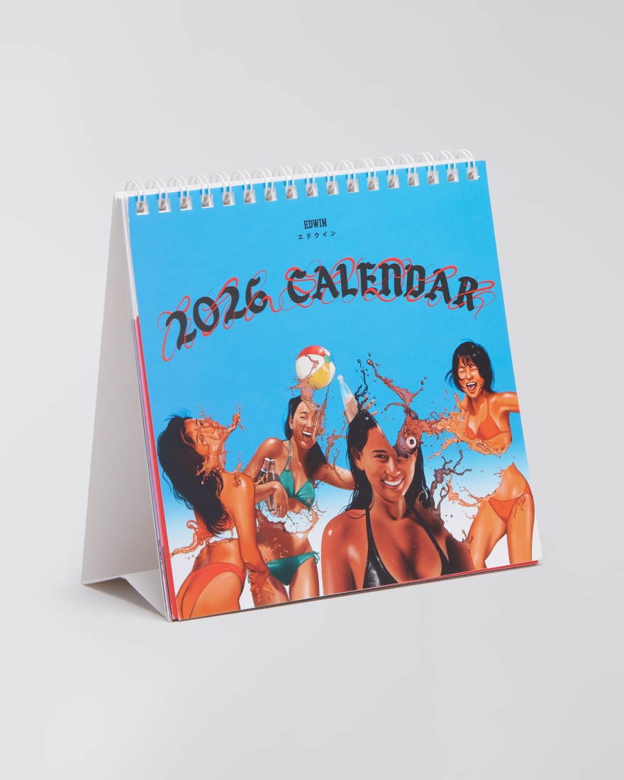 EDWIN Miki Kim Detachable Postcard Calendar Multicolor