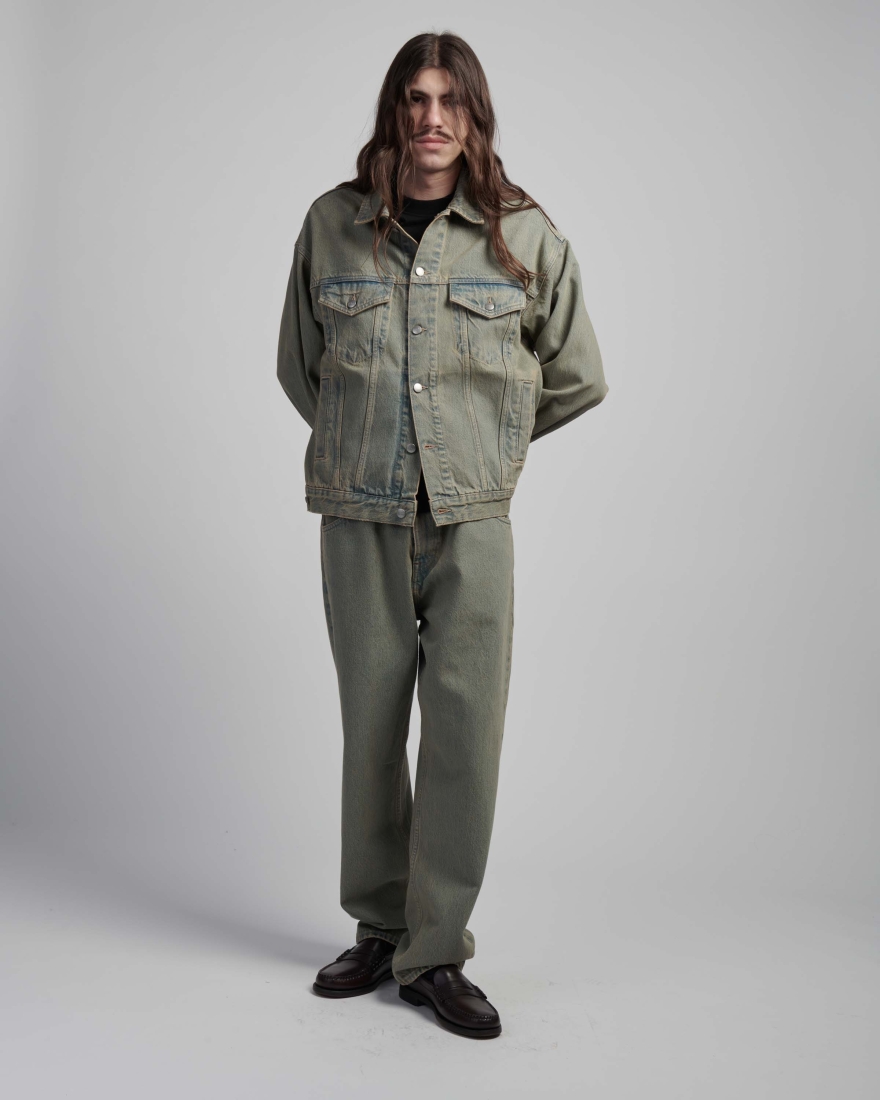 EDWIN EU-Trucker Jacket Blue