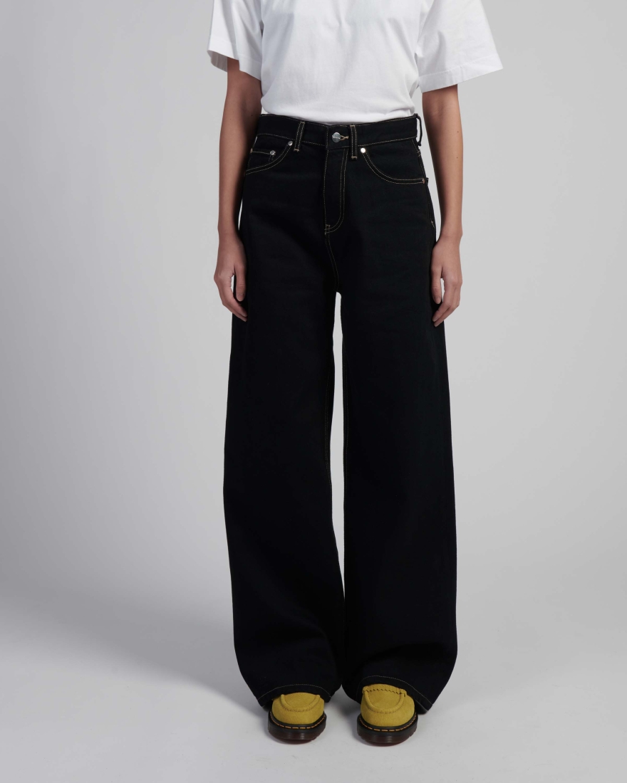 EDWIN W' Olivia Pant Black