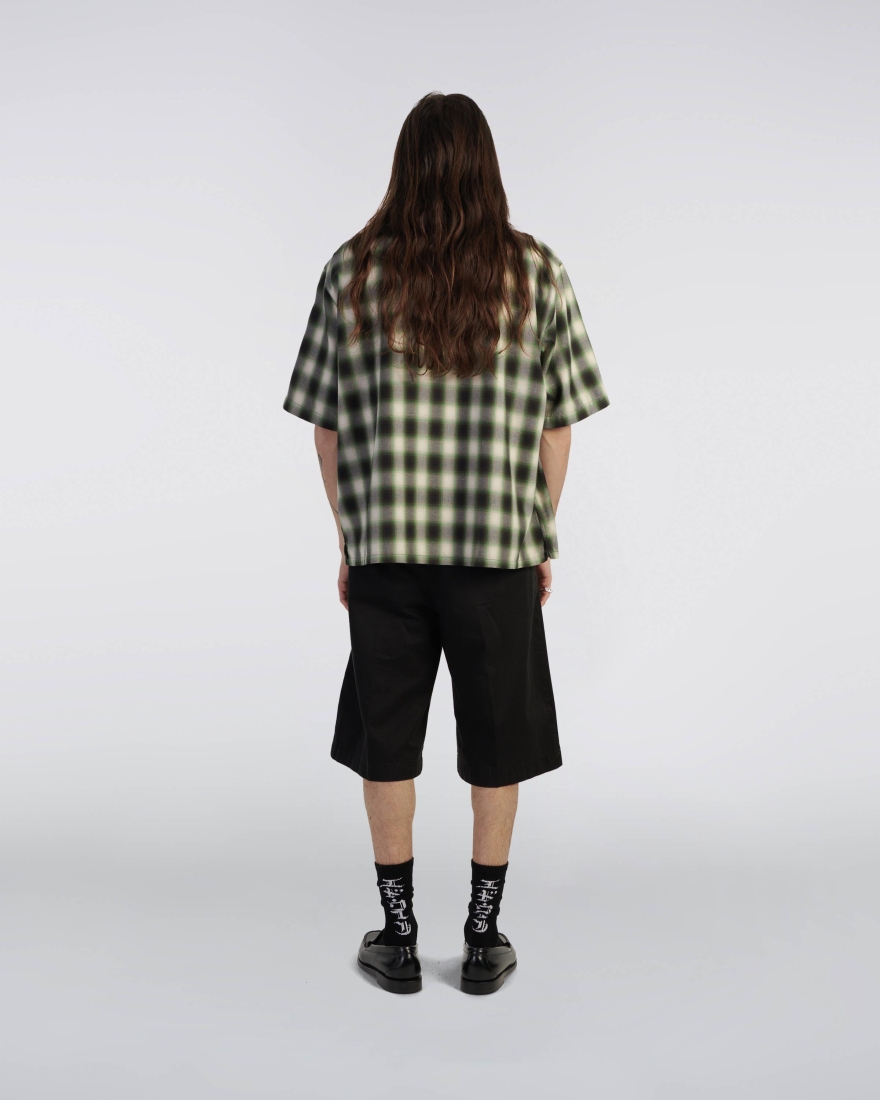 EDWIN Millbury Shirt SS Green / Black