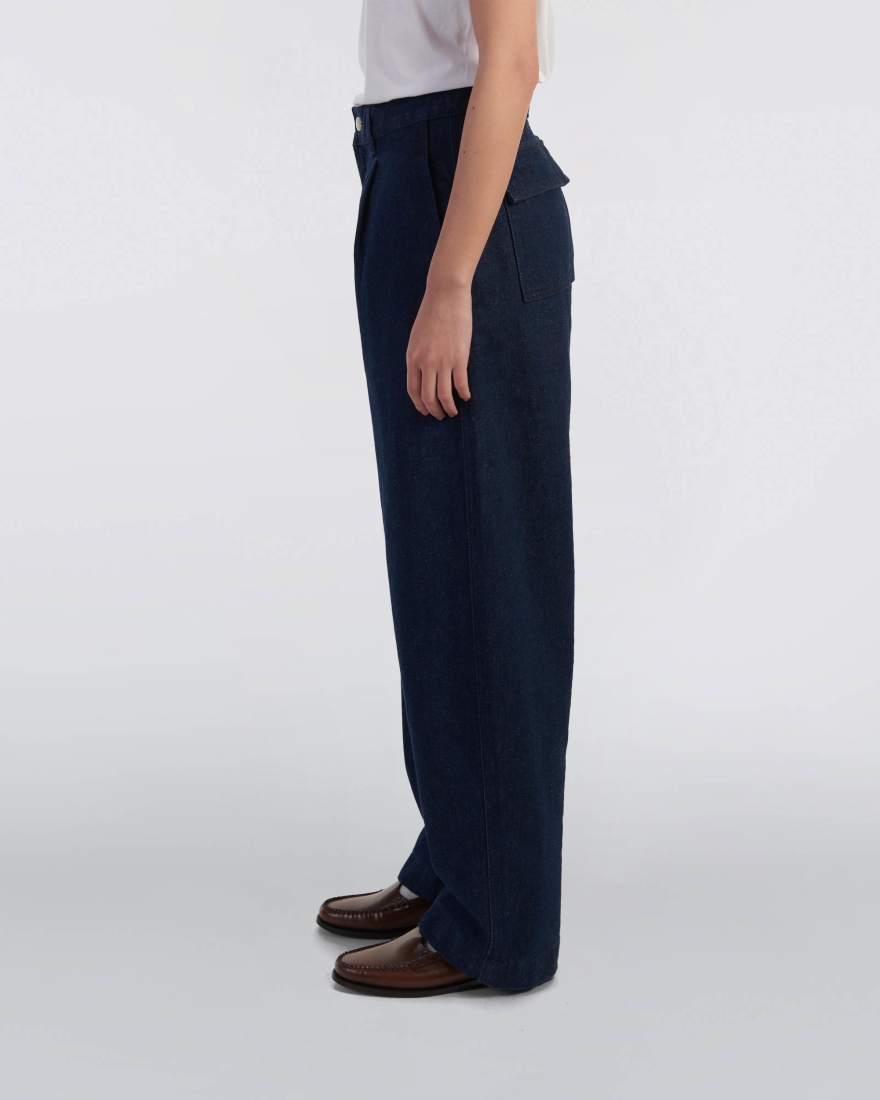EDWIN W' Nora Pant Blue