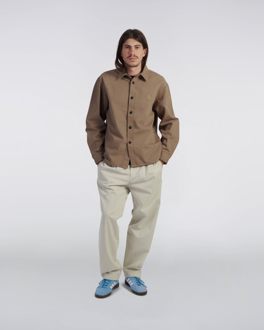 EDWIN Sebastian Shirt LS Shitake