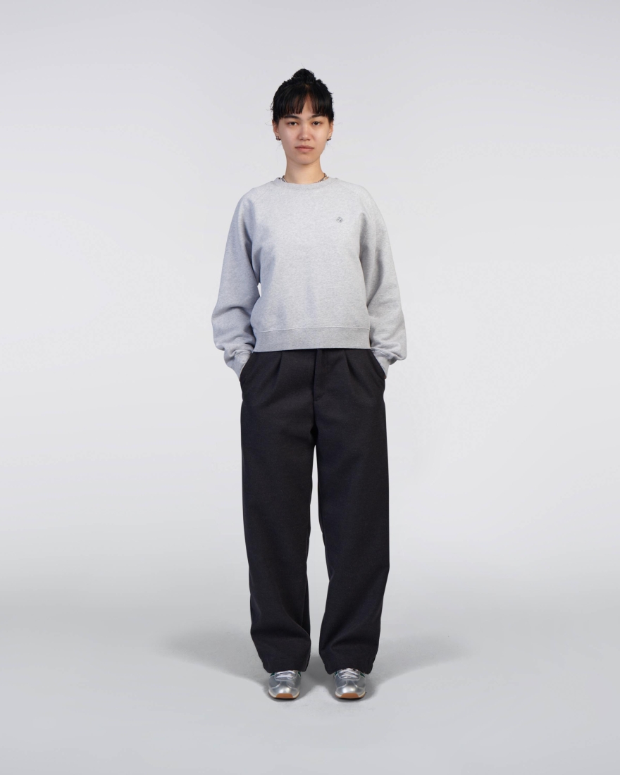 EDWIN W' Core Sweat Grey Marl