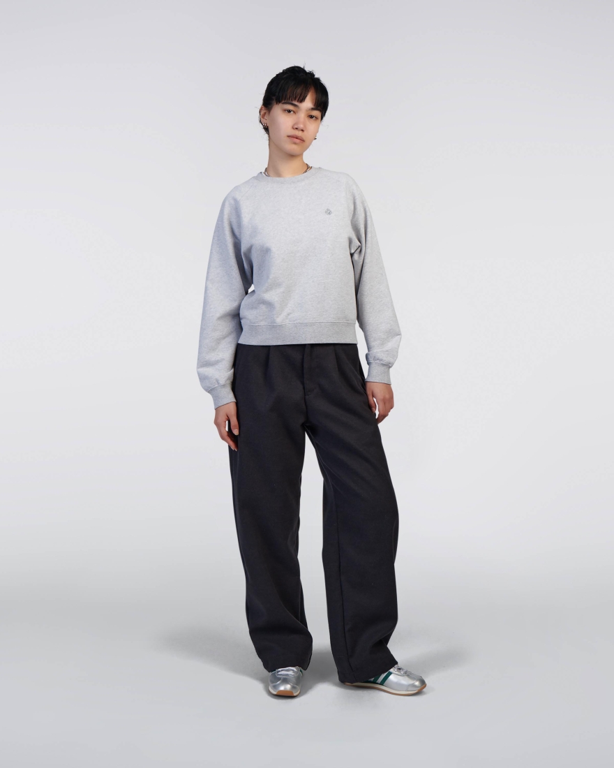 EDWIN W' Core Sweat Grey Marl