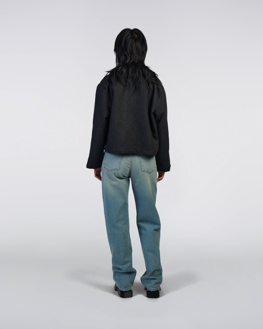 EDWIN W' Sloan Jacket Dark Grey Marl