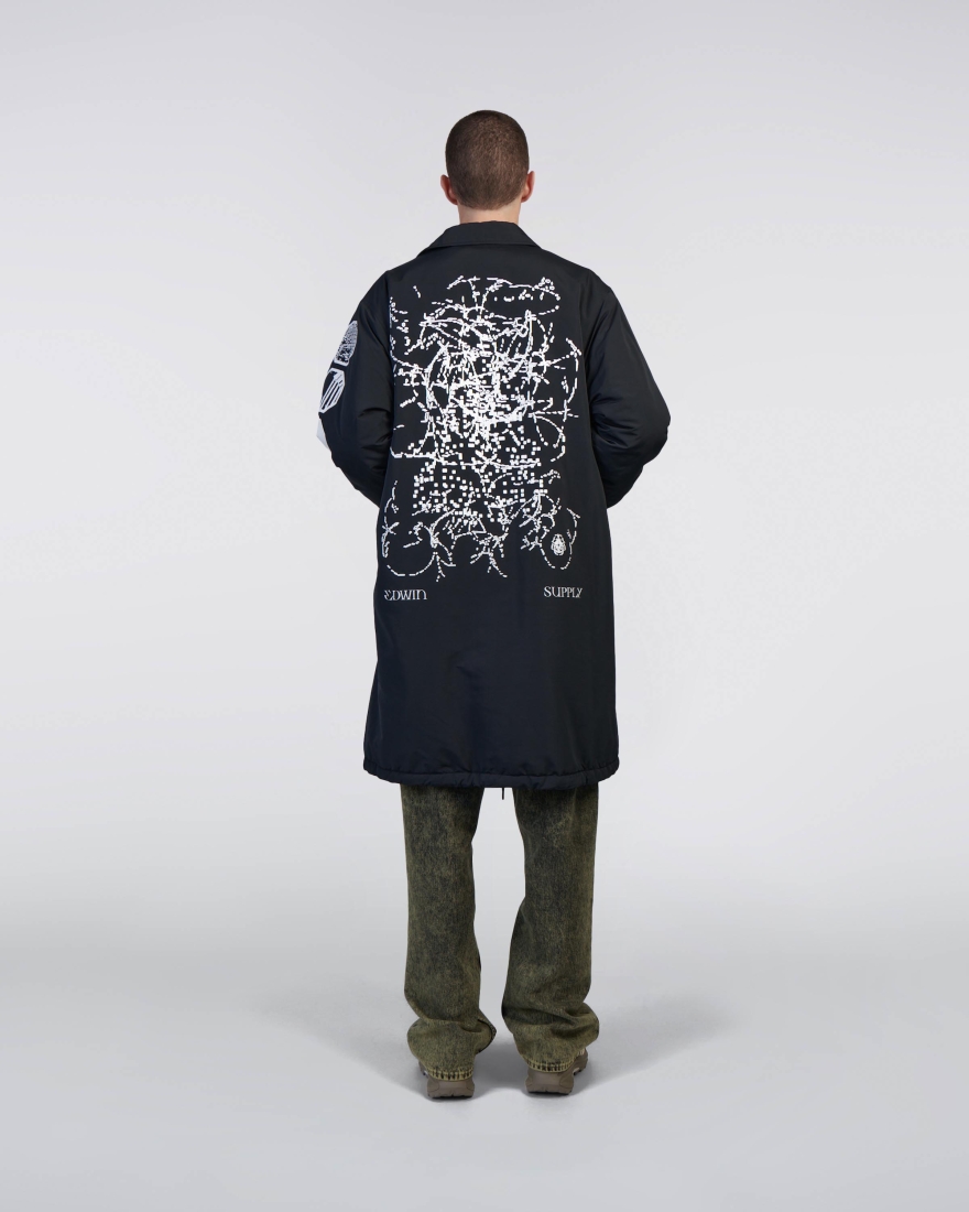 EDWIN Cross Parka Black