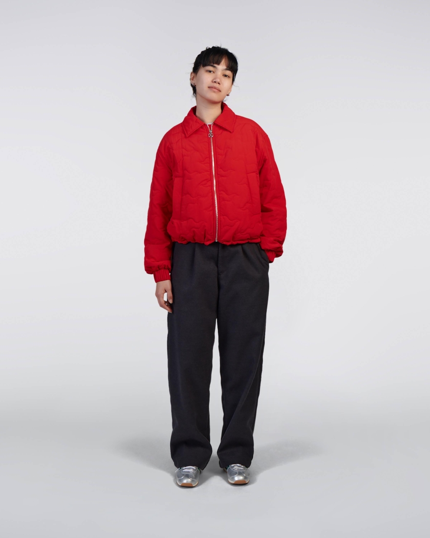 EDWIN W' Rory Padded Jacket Fiery Red
