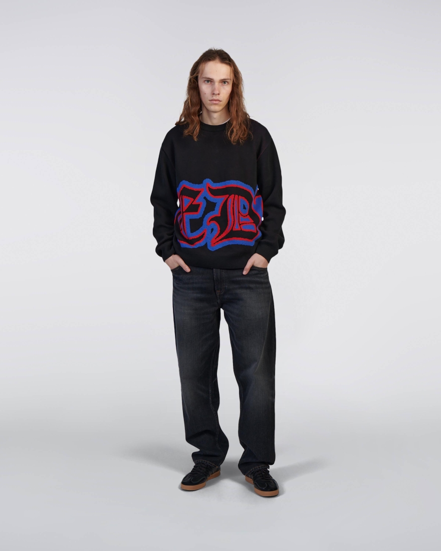 EDWIN Gothic Sweater Black