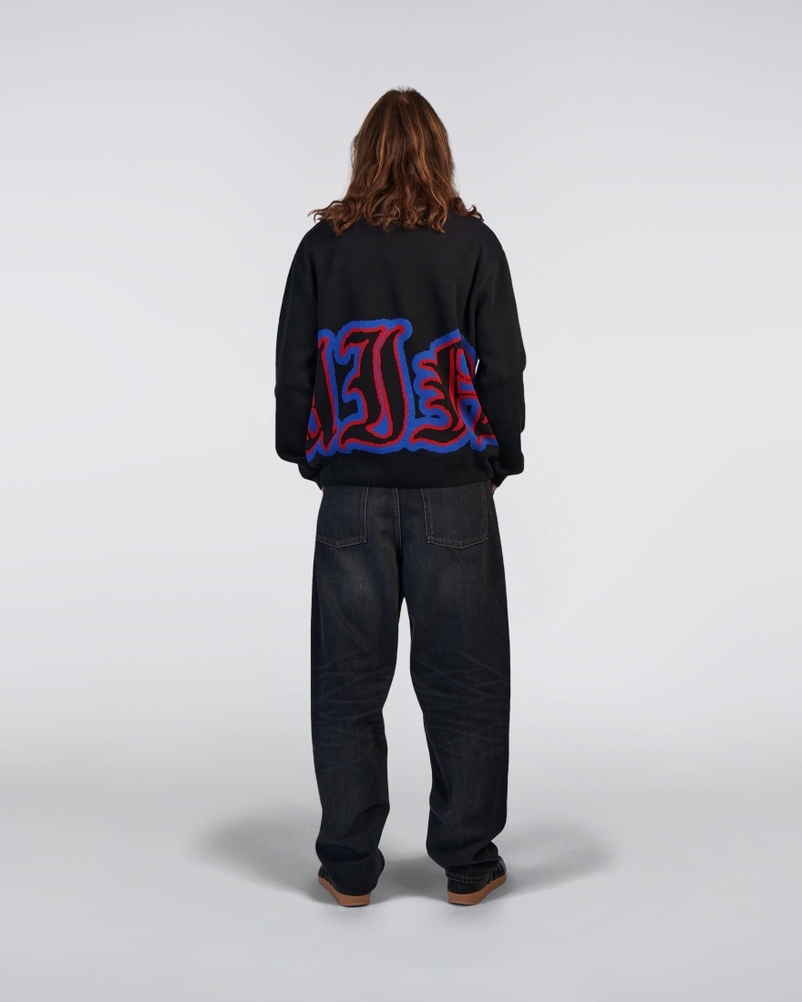 EDWIN Gothic Sweater Black