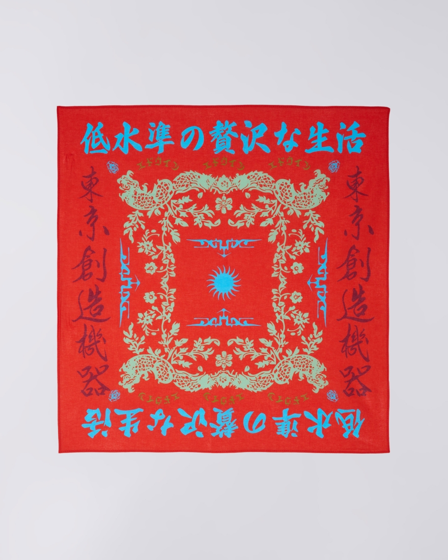EDWIN Edwin Bandana Red