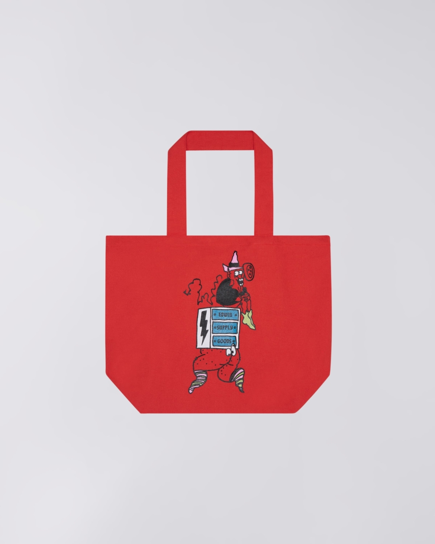 EDWIN EDWIN Tote Bag Shopper Red