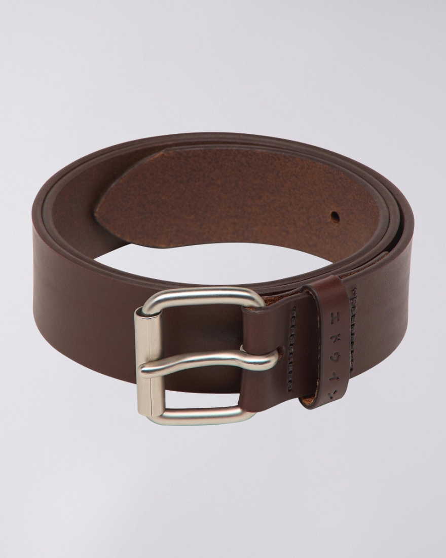 EDWIN Edwin Leather Belt Brown