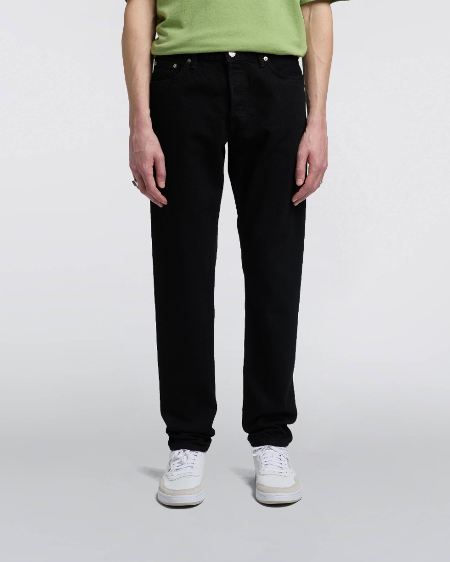 EDWIN Regular Tapered Jeans Black