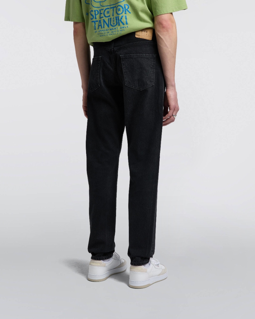 EDWIN Regular Tapered Jeans Black