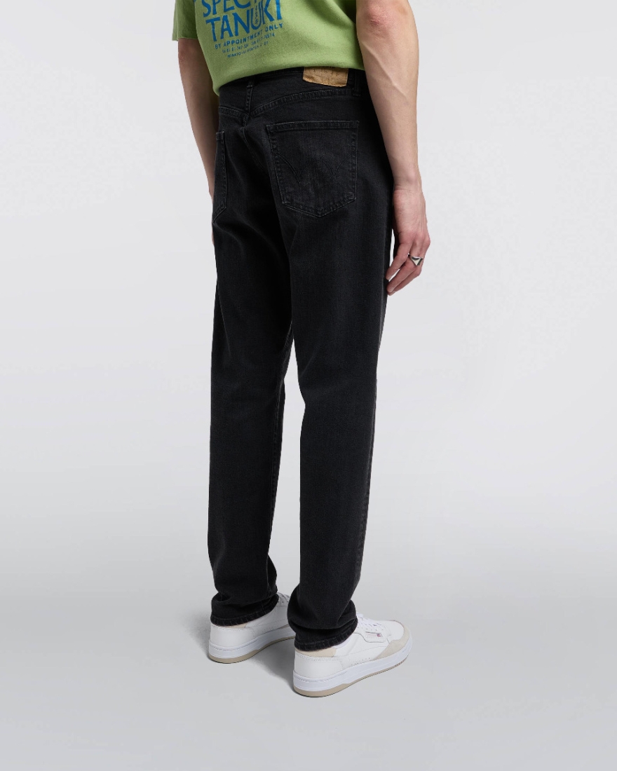 EDWIN Regular Tapered Jeans Black
