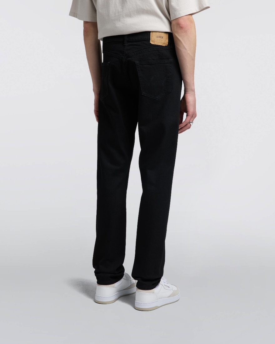 EDWIN Slim Tapered Jeans Black