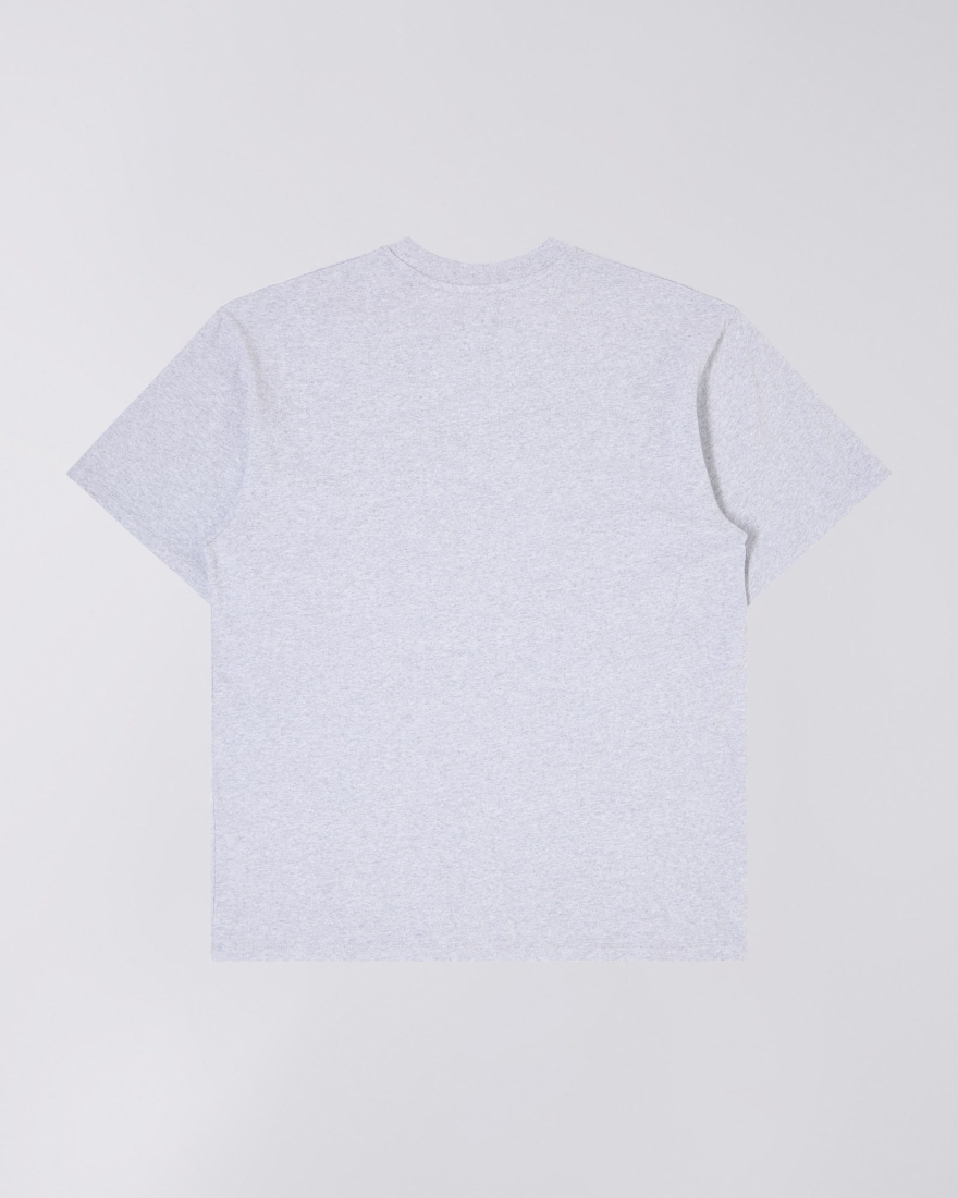 EDWIN Japanese Sun Supply T-Shirt Grey Marl