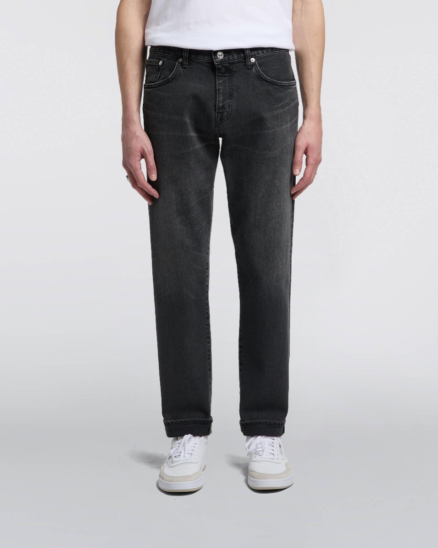 EDWIN Regular Tapered Jeans Black