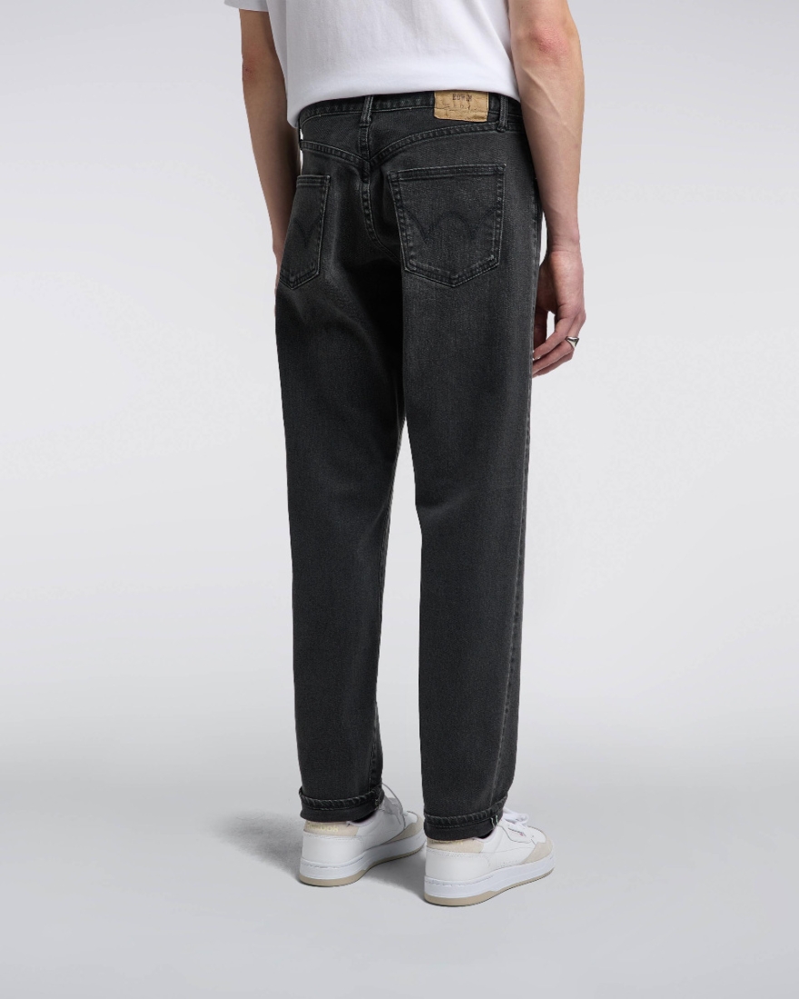 EDWIN Regular Tapered Jeans Black