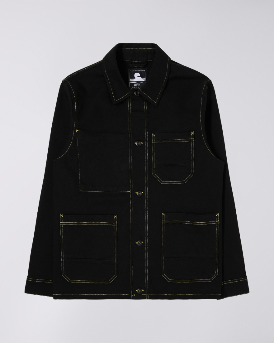 EDWIN Unity Work Jacket Black