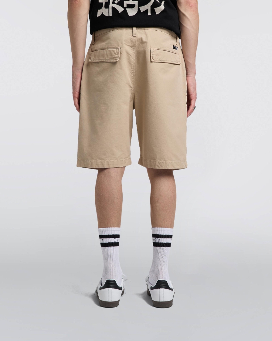 EDWIN Block Short White Pepper
