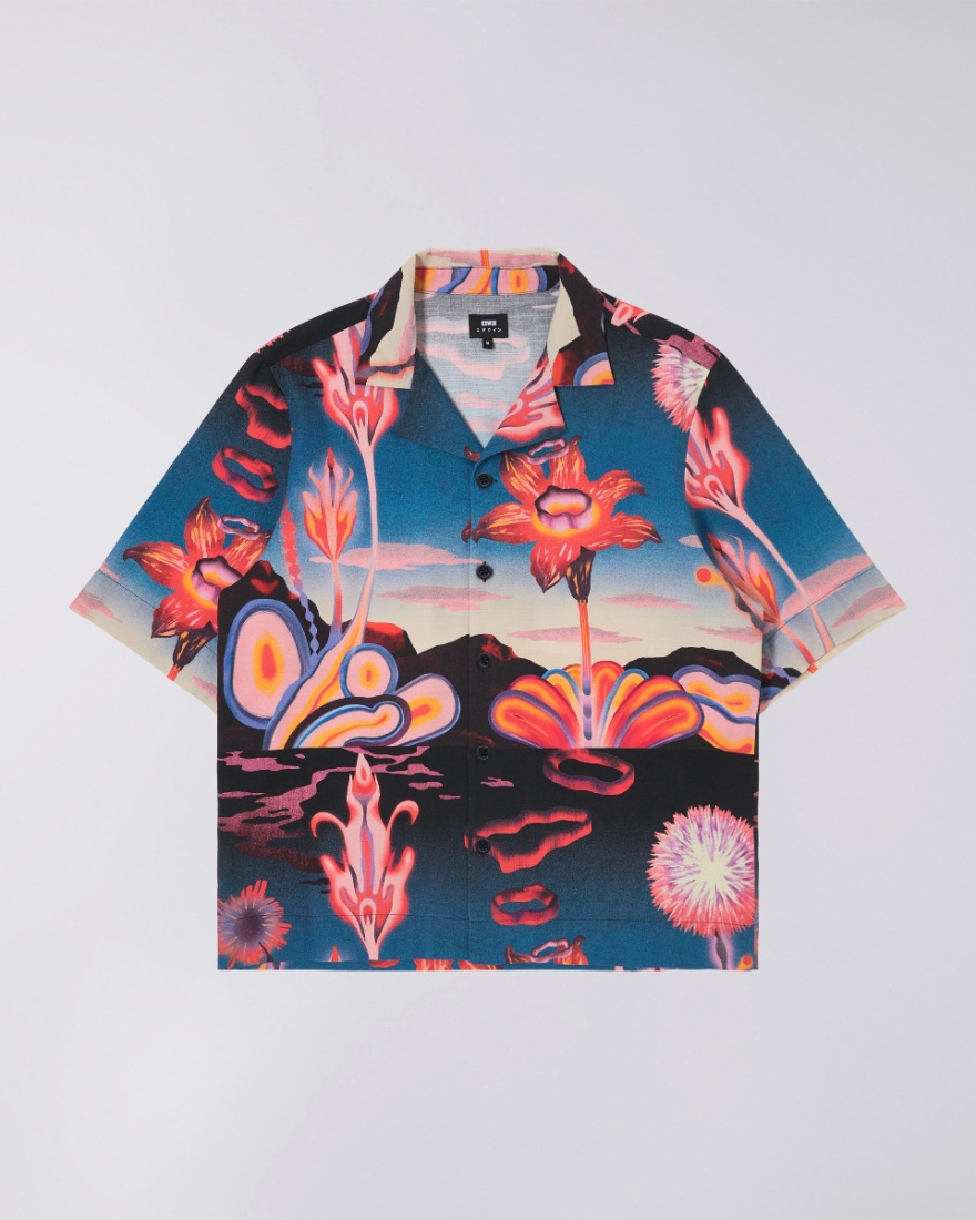 EDWIN Hana No Shita Shirt SS Multicolor