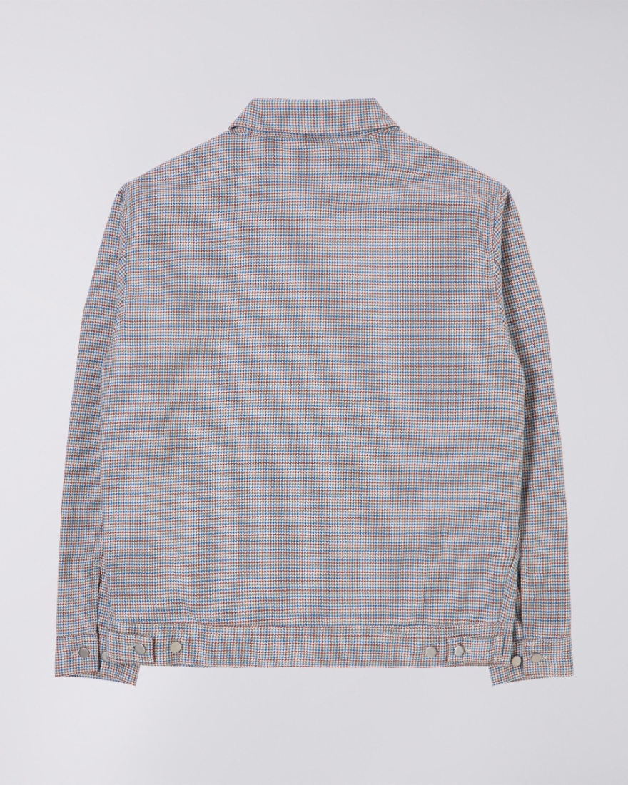 EDWIN Aaren Jacket Lined Baked Clay / Azure Blue