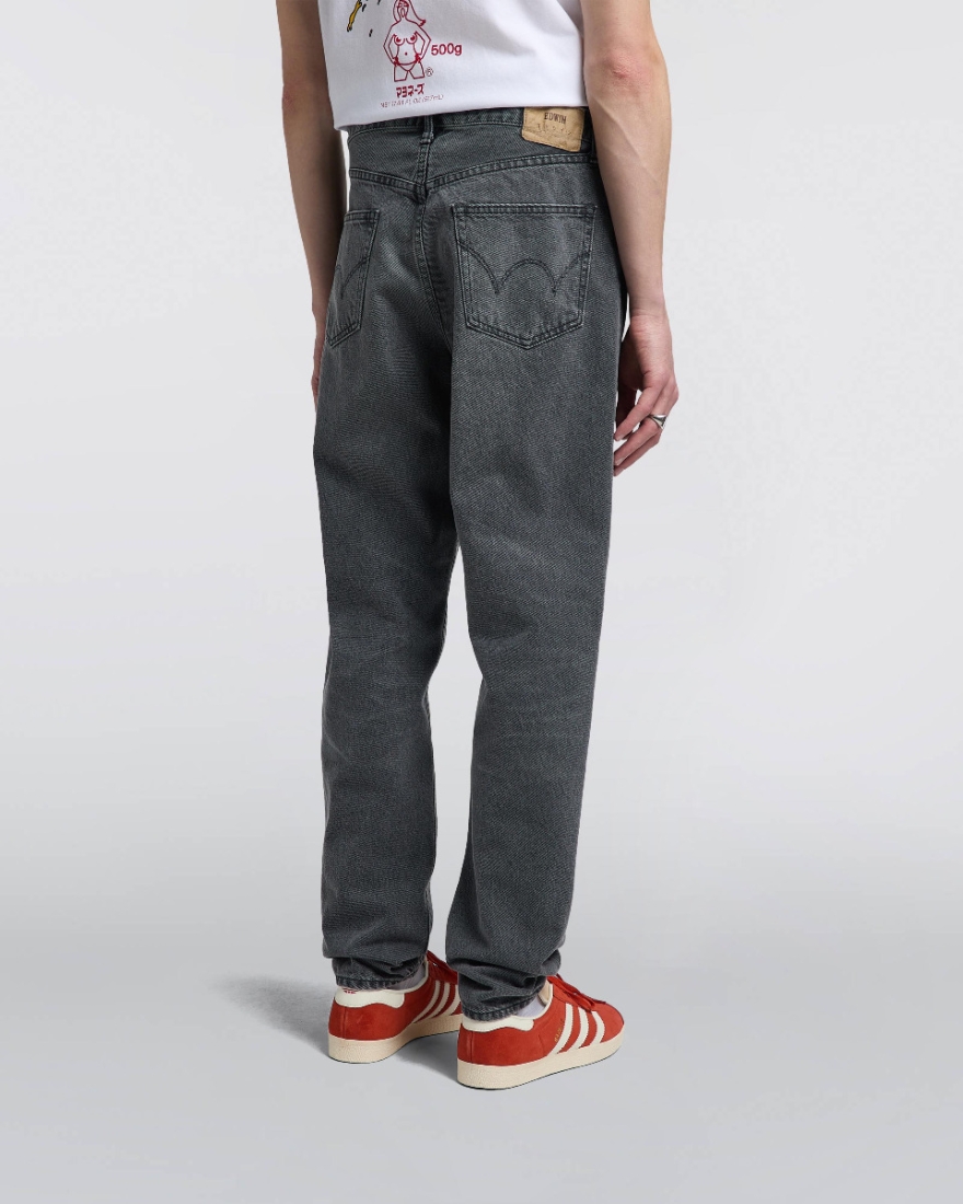 EDWIN Loose Tapered Jeans Black
