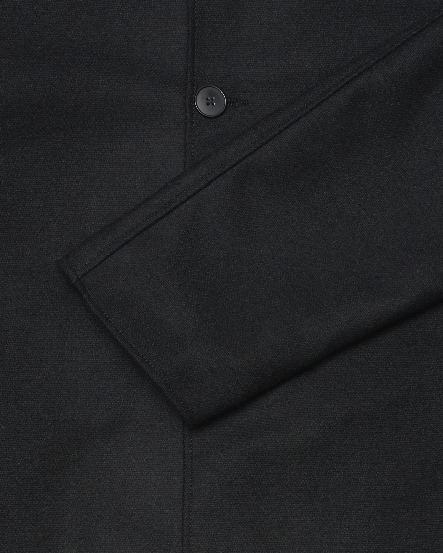 EDWIN Mac Wool Coat Black