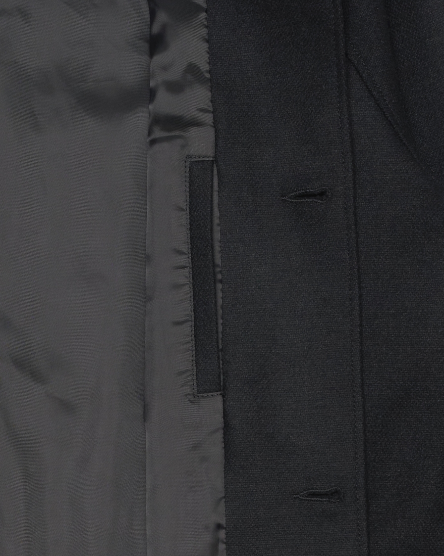 EDWIN Mac Wool Coat Black