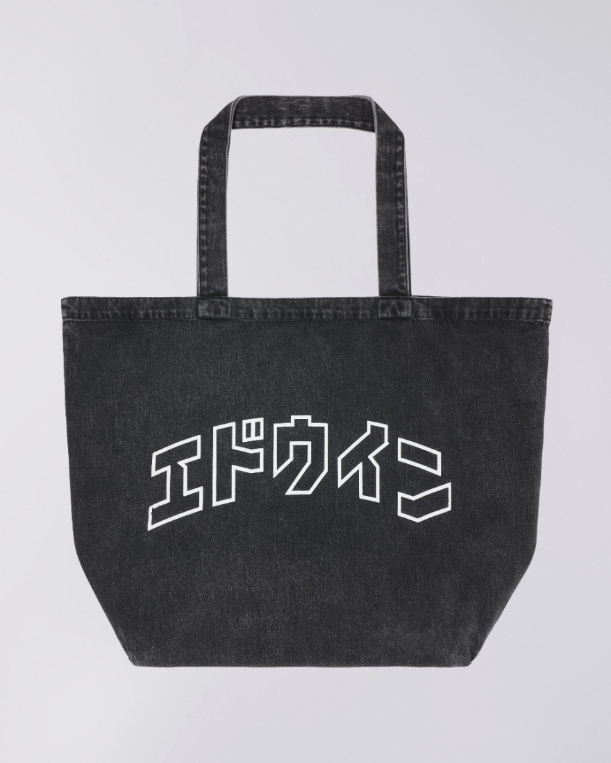 EDWIN Denim Shopper Black
