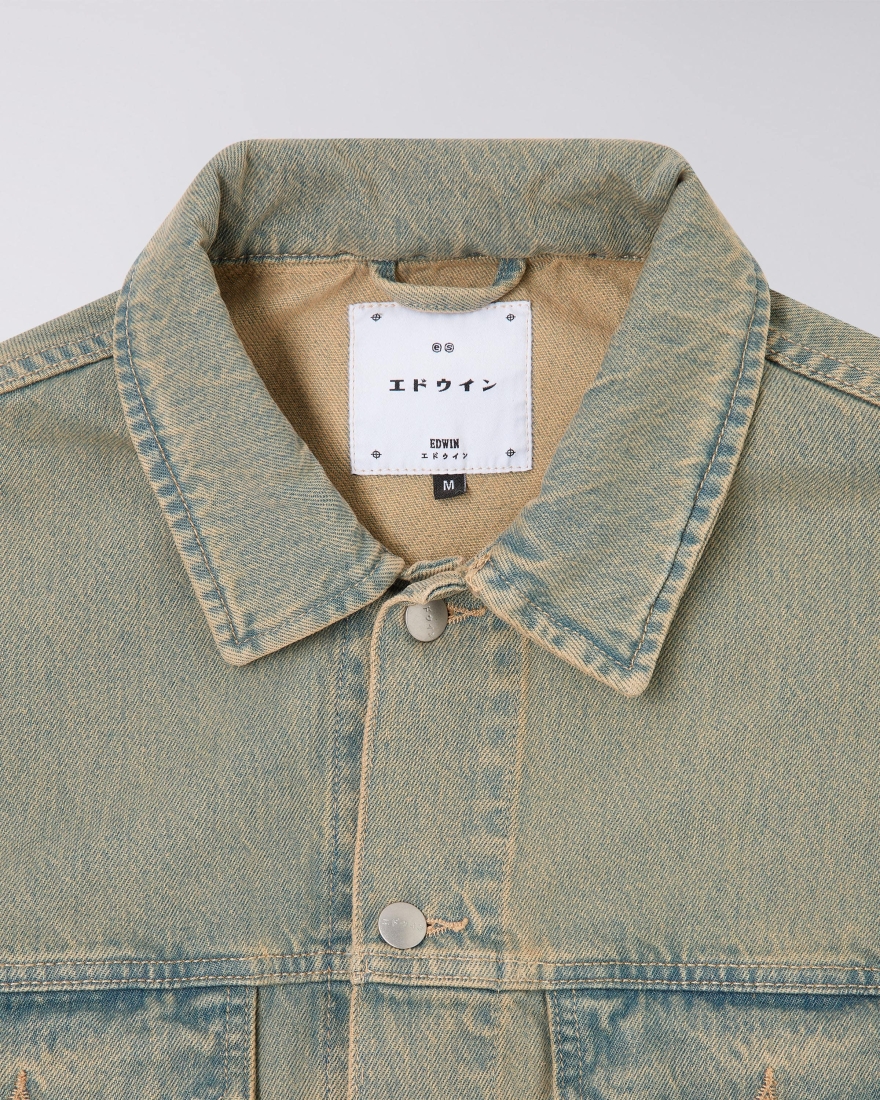 EDWIN EU-Trucker Jacket Blue